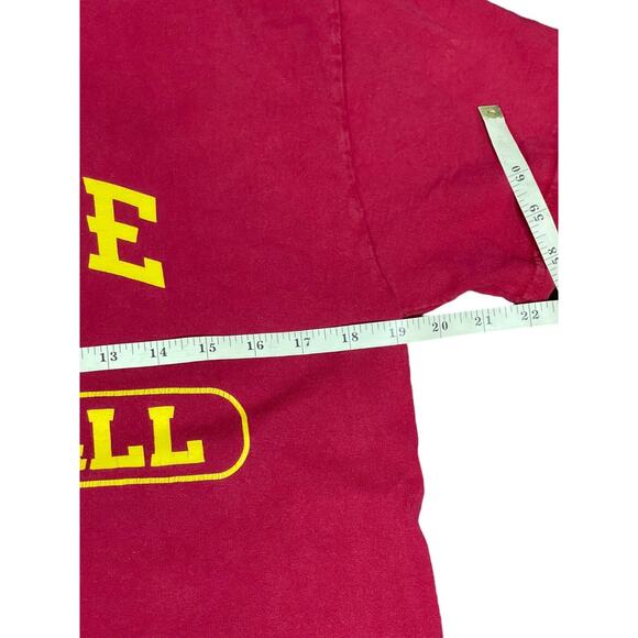 Iowa State T-shirt  Cyclone Nation Football Tee Mens Medium Red - Picture 11 of 12